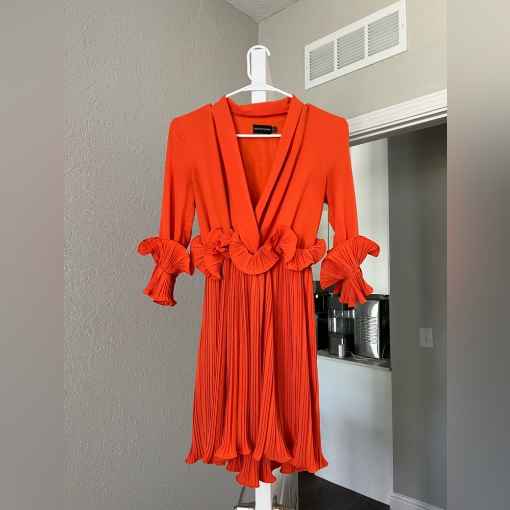 Orange Pretty Little Thing Mini Dress